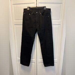 Levi’s 505 Jeans Size Men’s 36 Color Black